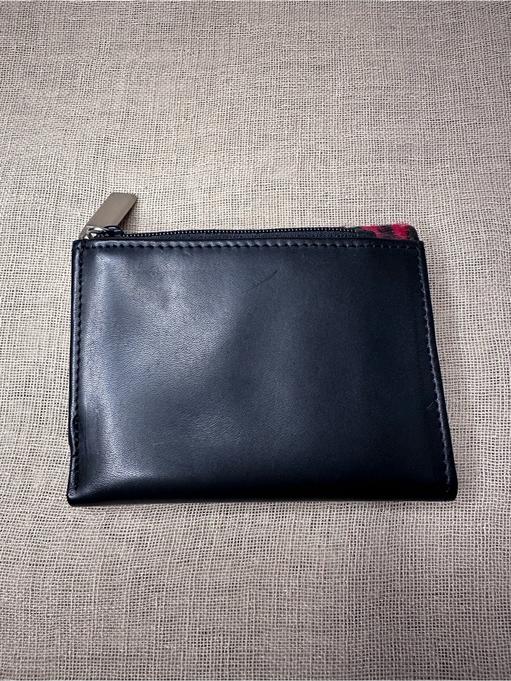 Vintage Wilsons Leather Red Zebra Pony Hair Tote Bag & Matching Wallet Set Y2K - Picture 12 of 14